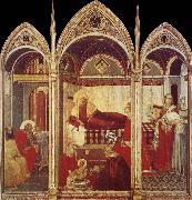 Ambrogio Lorenzetti Birth of the Virgin oil painting